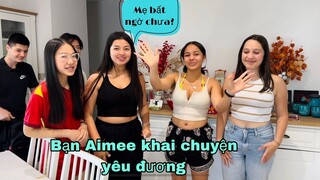 Paloma và Leina đến chơi, các con khai chuyện yêu đương với Mai, Mai le cuộc sống ở Pháp