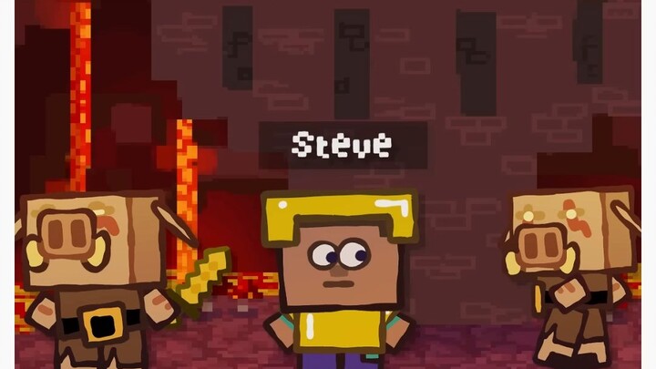 [Pig Loves Gold - Mini Minecraft Cartoon]
