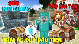 MINECRAFT VUA HẢI TẶC #1 | TRÁI ÁC QUỶ ĐẦU TIÊN, QUẶNG SIÊU KIM CƯƠNG VÀ CƯỚP TÀU HẢI TẶC