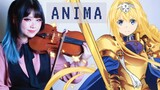 『ANIMA』 by ReoNa ⚔️ Sword Art Online: Alicization Part 2 OP VIOLIN COVER by YuA 【SHEETS AVAILABLE】