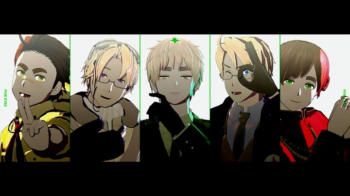 【APH/MMD】INTERGALACTIA【The F//ive Ey//es】