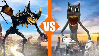 Giant Bendy vs Cartoon Cat | SPORE