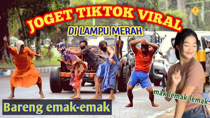 JOGET TIKTOK DI LAMPU MERAH PAKAI DASTER EMAK, LUCU NGAKAK | PRANK INDONESIA | anang icikiwir