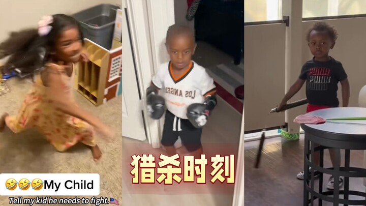 Telling the kids I need their help to fight right now 🥊 The kids’ reaction