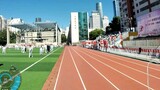 มุมมองบุคคลที่หนึ่งของการวิ่ง 1,000 เมตรในการประชุมกีฬาของโรงเรียน