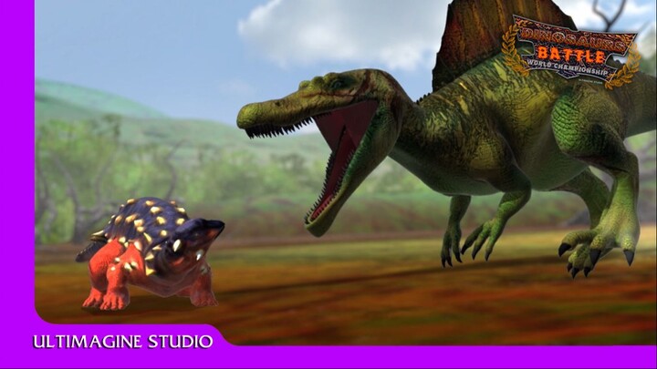 Epic Spinosaurus VS Minmi Showdown | Dinosaurs Battle s1 GD5