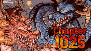 Review Chapter 1025 One Piece - Pertarungan Akhir Dimulai - Dunia Tidak Membutuhkan Dua Naga!