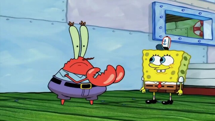 spongebob bahasa indonesia : restoran ayam laut (2/4)