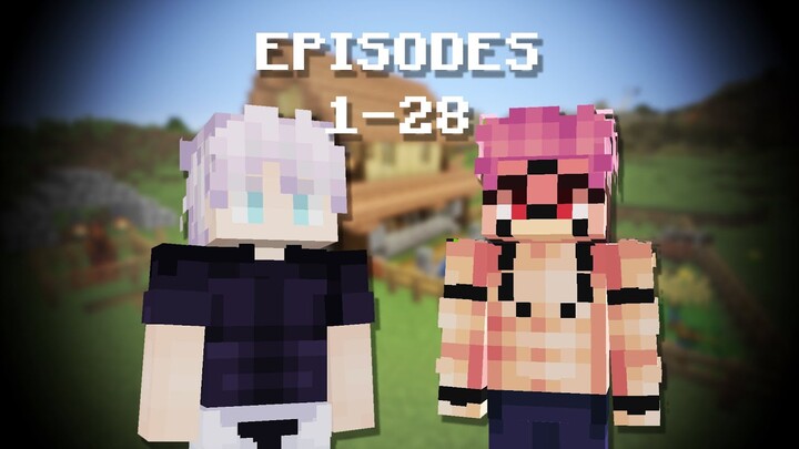 Gojo and Sukuna Play Minecraft | Episodes 1 - 28