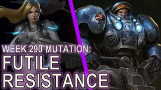 Spooky girl for spoopy mutation | Starcraft II: Futile Resistance