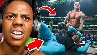 ISHOW SPEED Reaction to the RKO from Randy Orton