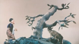 老人救了一只狼狼却恩将仇报要吃了他。