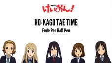 K-on Fude pen ball pen ( Kanji / Romanji / Indonesia )