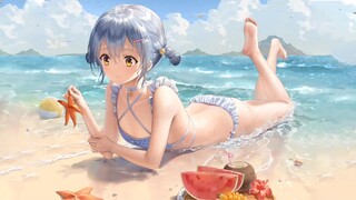 【wallpaper engine】Beautiful 2D dynamic wallpaper#18 Summer is here, a swimsuit issue