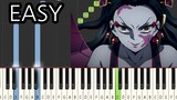 Zankyou Sanka - Demon Slayer: Kimetsu no Yaiba Season 2 OP│Easy Piano Tutorial