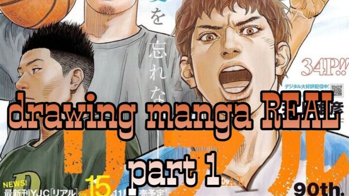 coloring manga REAL🏀 | part 1