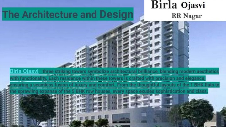 Birla Ojasvi Premium Apartments and Row Houses
