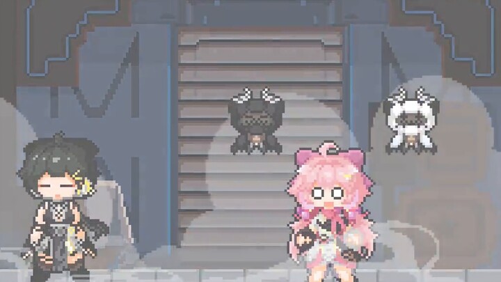 [Pixel Animation] Who's there?! "Narutoshio"