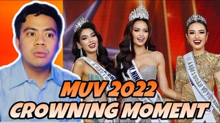 ATEBANG LIVE REACTION | MISS UNIVERSE VIETNAM 2022 ANNOUNCEMENT OF WINNER NGOC CHAU #muv2022