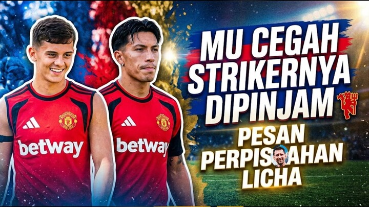 MU Tak Izinkan Striker Dipinjam🔴Plus Minus Rashy di MU🔥Napoli Ingin Zirkzee🤣Pesan LichA