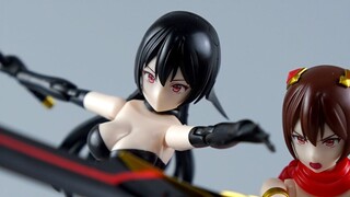 [Aku sudah menyelesaikan teka-tekinya] Satu kotak, dua gadis? Proses perakitan model Shinto Monogata