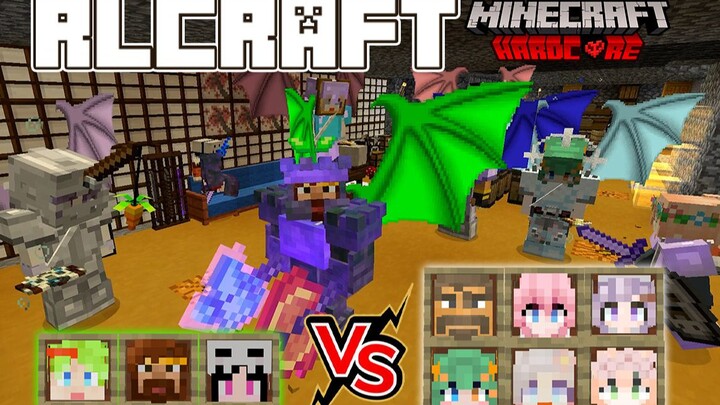 ★ Minecraft ★ RLCraft phiên bản hardcore: Cuộc đua sinh tồn 3v6, tập 15 (Kết thúc)