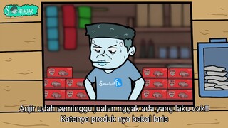 Nasib Bapak Bapak Ketika Tergiur Bisnis MLM (Animasi Sentadak)