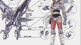 Enjoy some of Masami Kurumada's armor designs, they are advanced and gorgeous!