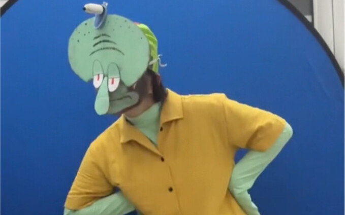A little trick to quickly become Squidward