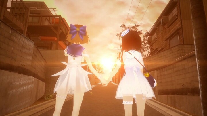 [Warm and healing] Girls' travel. If you can't go out to play, why not take a VR virtual travel (VRC