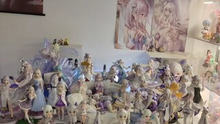 艾米莉亚手办展示，身为一个蕾姆厨有几个艾米莉亚是很正常的吧