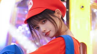 Boyfriend's perspective, but his girlfriend is Mario! 4K