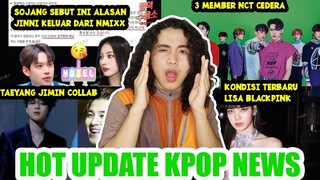 Sojang Sebut Ini Alasan Jinni Keluar dari Nmixx, 3 Member NCT 127 Cedera, Taeyang Jimin Collab