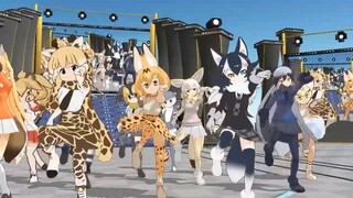 【mmdけもフレ】フレンズ達でattention