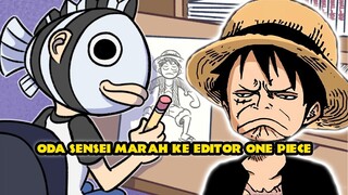 Editor one piece kena marah oda sensei