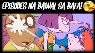 10 Bawal Na Episode Ng Mga Cartoon Shows | Dokumentador