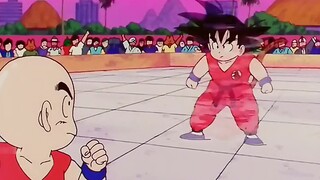 Bán kết Budokai, Thiên Tân Fan VS Thành Long, Tôn Ngộ Không VS Krillin