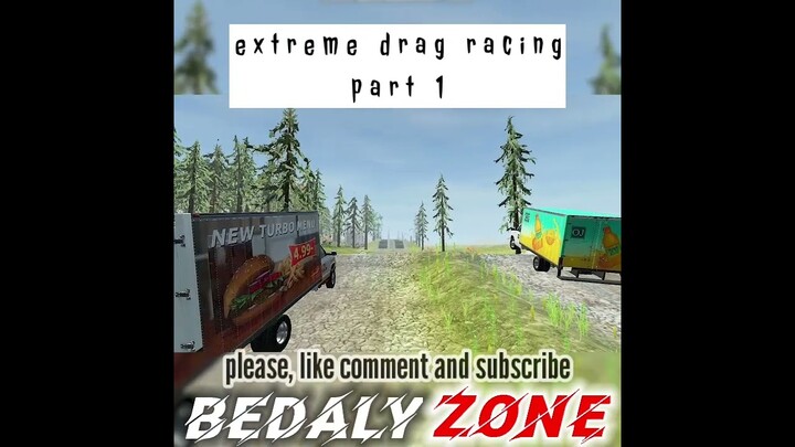 Extreme Drag Racing Part 1 #games #gameplay #beamng_drive #shorts