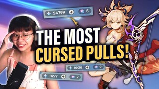 We Wanted THUNDERING PULSE But Instead Got Thundering PAIN | Yoimiya Banner Genshin Summons