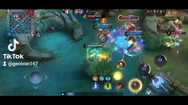 #mlbb #nanamvprankgame