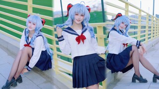 呜哇^>⸝⸝⸝<^੭ﾞ甘雨最可爱的地方被你发现了！✨《我最可爱的地方》JK甘雨