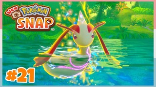 Lv. 1 Illumina Pokemon Milotic Boss Battle Completed | New Pokemon Snap - Part 21 (No Commentary)