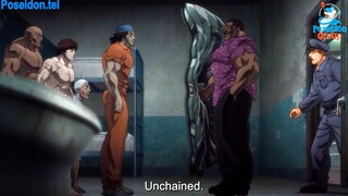 バキ! Baki is arrogant in front of the two strongest in the prison, バキは刑務所で最強の2人の前で傲慢です