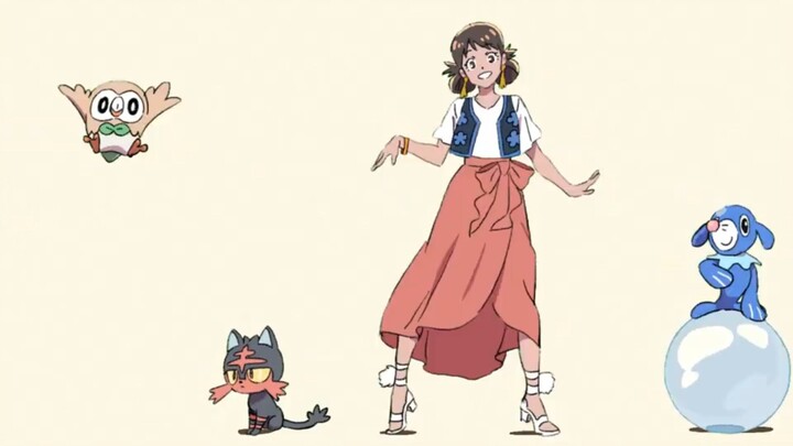 9位画师共创历代御三家宝可梦热舞