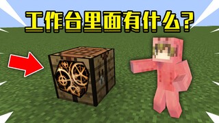 我的世界工作台里面有什么？我的世界趣味生存