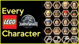 EVERY CHARACTER in LEGO Jurassic World (2015)