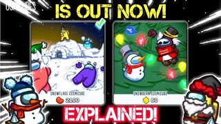 Snowflake & Snowbean Cosmicubes are NOW HERE! | Among Us Latest News Update EXPLAINED