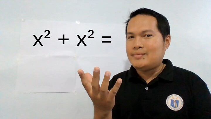 MATH SIGN LANGUAGE | Addition of Two Binomials