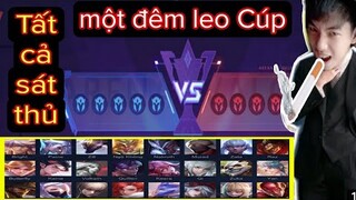 Một đêm leo Cúp bằng tất cả sát thủ | Hùng BK