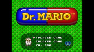 Tetris & Dr. Mario Super Nintendo (1994) Animation